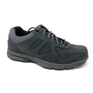Dunham RevSharp Black Nubuck Sneakers Men’s 4E Wide NWT Orthopedic Walking Shoes